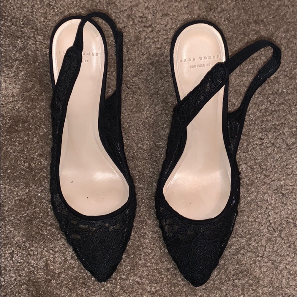Zara Lace Heels 👠